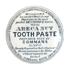 Probably the lid with the most wrting. 61 words... count them!